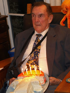 Larry's 84th birthday celebration chez Viess Rust