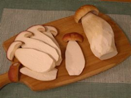 porcini sliced